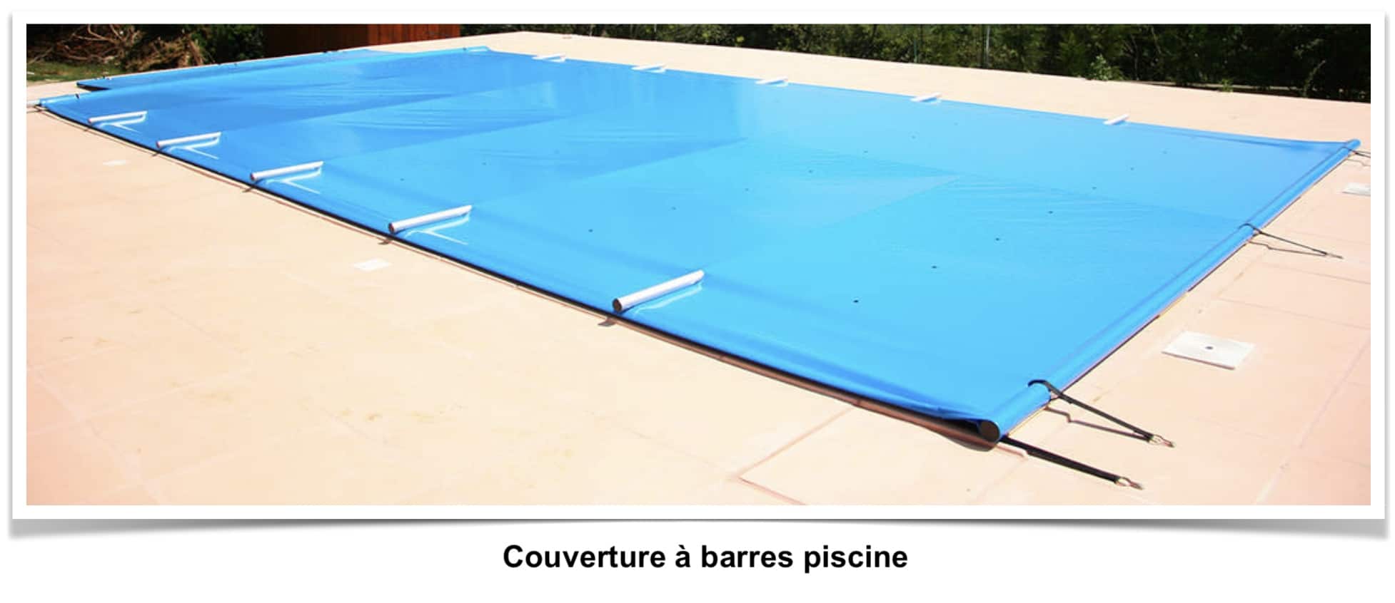 Couverture à barres piscine